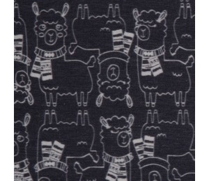 Jersey - Viva Alpaca schwarz
